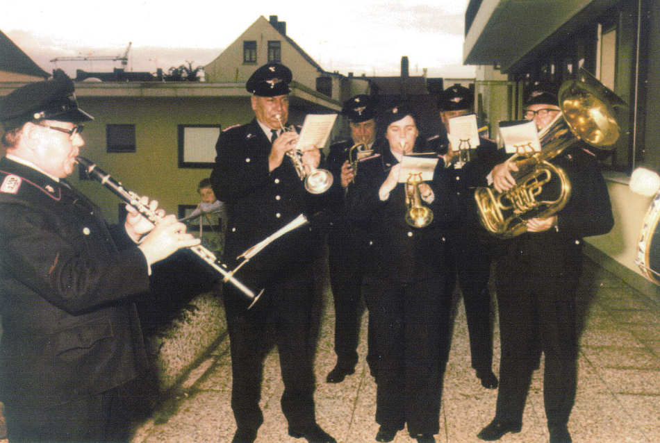 Platzkonzert - Terrasse Kaiserhof Juli 1975