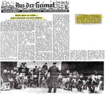 Platzkonzert auf dem Kurplatz - 10. Mai 1983