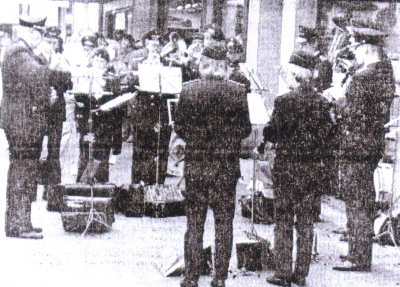 Sommer Groß-Übung am Rathaus - 17.08.1984