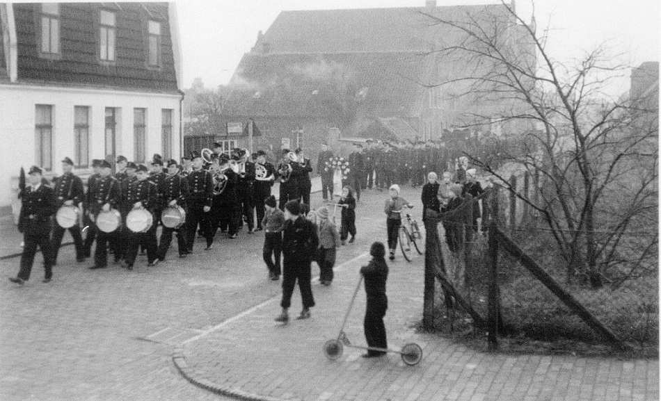 Beerdigung von H.C. Müller - 1955