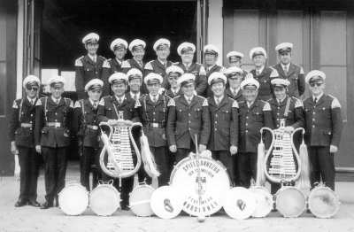 Der Spielmannszug im Jahre 1978