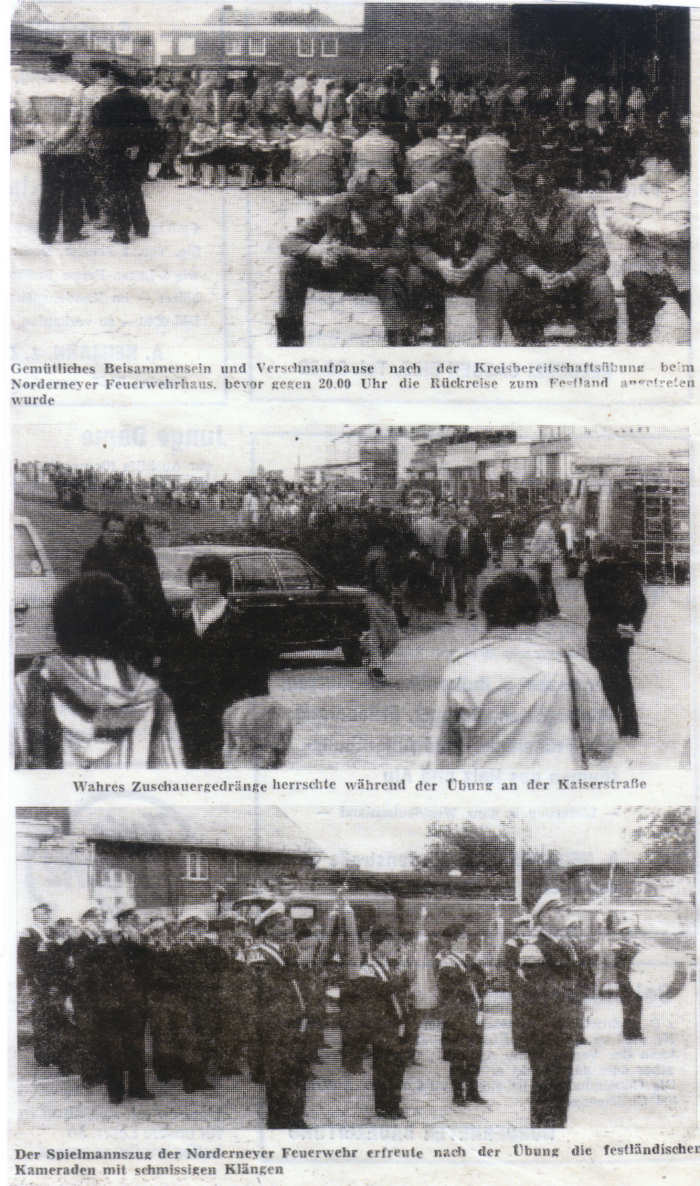 Kreisbereitschaftsübung - 20.09.1985