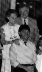 Herta und Gerhard Gutzmann sowie Sohn Manfred.