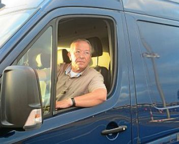 Der Fahrer Klaus Müller