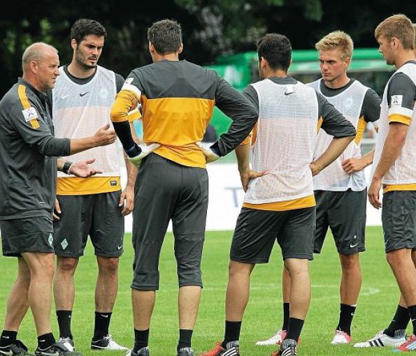 Thomas Schaaf (links)