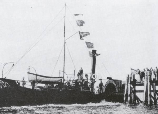 Raddampfer "Ostfriesland", 1883