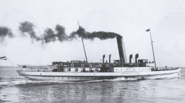 Raddampfer "Hohenzollern", 1906