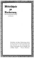 Mittelschule zu Norderney - Seite 1