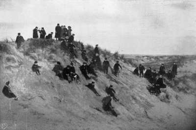 In die "weißen Dünen"!