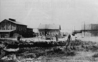 Das Gaswerk vor der Jahrhundertwende