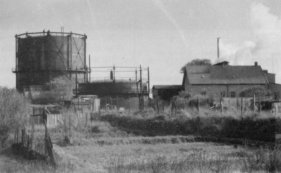 Gasometer, mit Wohnung des Betriebsinspektors Gasometer, mit Wohnung des Betriebsinspektors