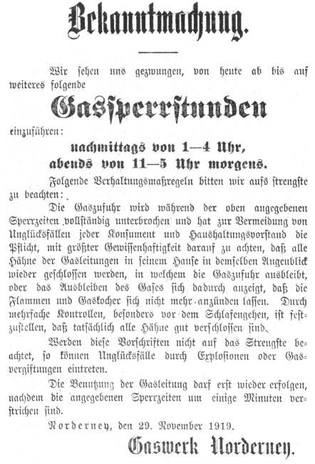 Bekanntmachung Bekanntmachung