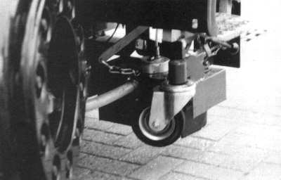 Straßenkehrmaschine mit Gasspüranlage