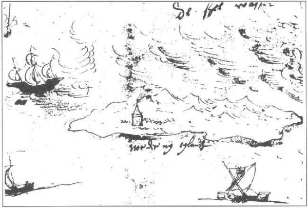 Norderney um 1590