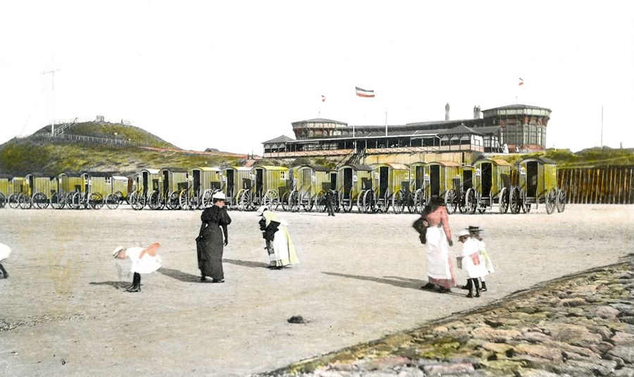 Nordstrand mit Georgshöhe und Giftbude