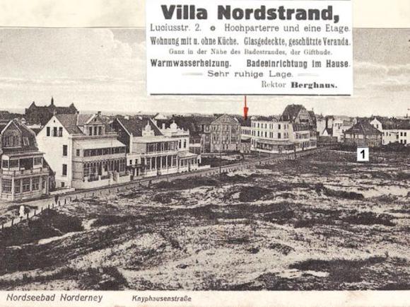 Wohnhaus der Familie Berghaus in der Luciusstraße 2