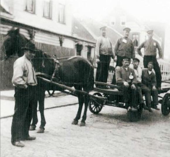 Einspänner der Spedition Fischer