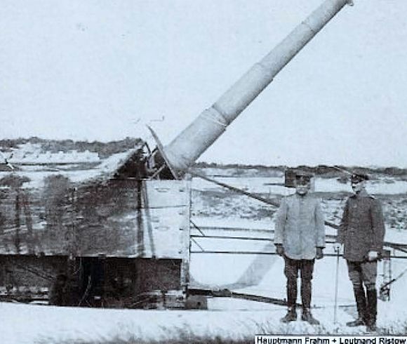 Schweres Seegeschütz