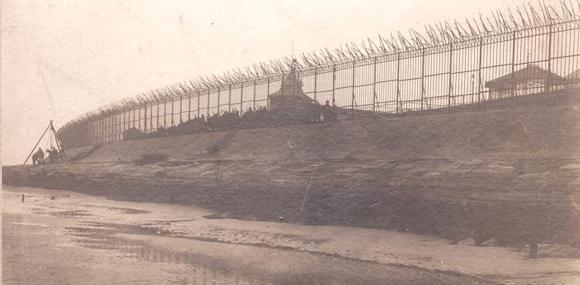 Der sogenannte Russenzaun