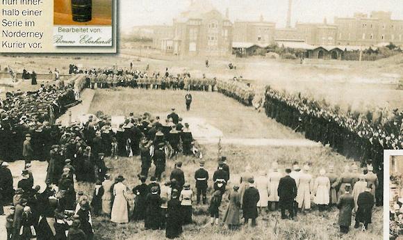 Der deutsche Pilot Puschmann und sein Flugschüler, der Bulgare Liaptscheff, wurden auf dem Inselfriedhof mit allen militärischen Ehren beigesetzt.