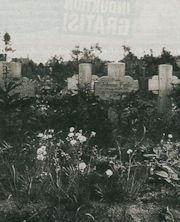 Die letzte Ruhestätte des Norderneyers Johann Pauls, als Soldat begraben in fremder Erde.