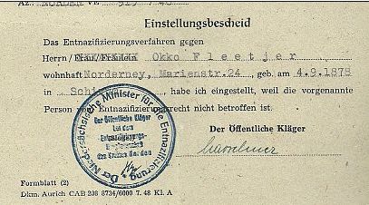 Einstellungsbescheid Einstellungsbescheid