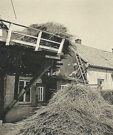 Mühle nach dem Brand