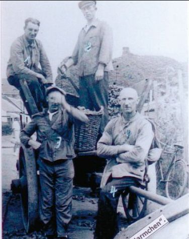 Koksentladung um 1950 Koksentladung um 1950