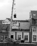 historische Druckmaschine Marke MAN,