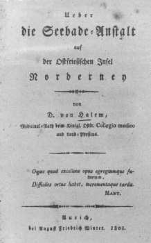 Errichtung Seebade-Anstalt