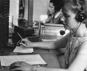 Mitarbeiter der Küstenfunkstelle