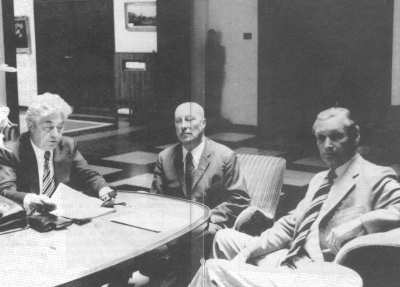 Abschlußbesprechung mit Kurdirektor Christian Sibbersen