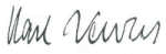 Unterschrift Karl Welbers