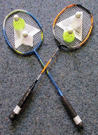 Badmintonschläger