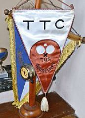 Der Wimpel der Tischtennis-Sparte. 