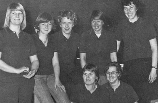 Die erste Damenmannschaft