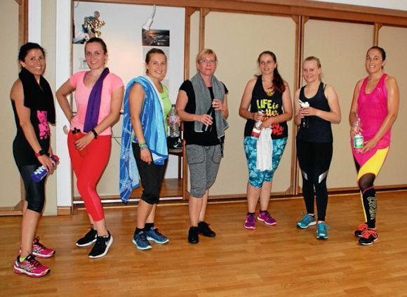 Die Zumba-Damen