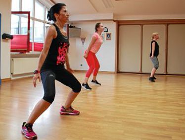 Elemente von Aerobic