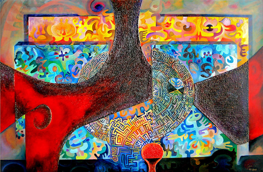 "Gegensätze" (05/59 - 120 x 80)