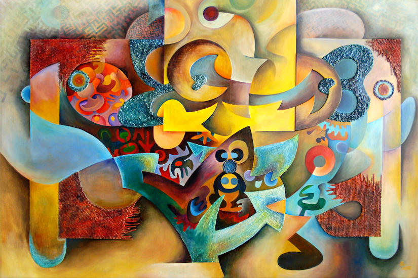 "Komposition" (05/62 - 120 x 80) "Komposition" (05/62 - 120 x 80)